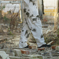 A.Blochl Duitse legerstijlbroek Sneeuw Camo omkeerbare Outer Uniform Laag Nieuw