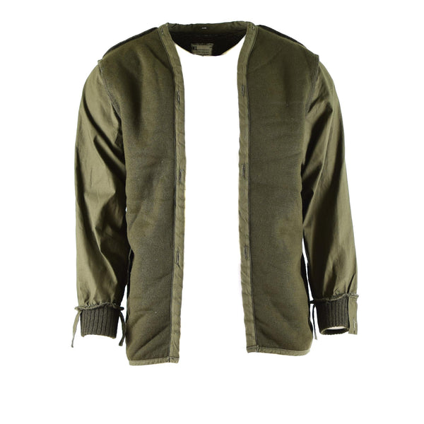 Echt Nederlands Leger Olive OD Parka Liner Combat Military Lining Jacket Modacryl