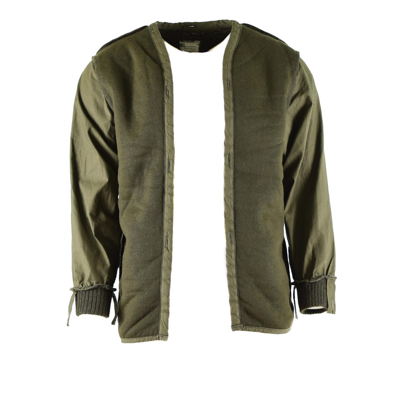 Echt Nederlands Leger Olive OD Parka Liner Combat Military Lining Jacket Modacryl