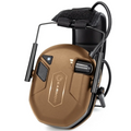 EARMOR M300T Elektronische gehoorbeschermer Bluetooth 22dB NRR Coyote Bruin