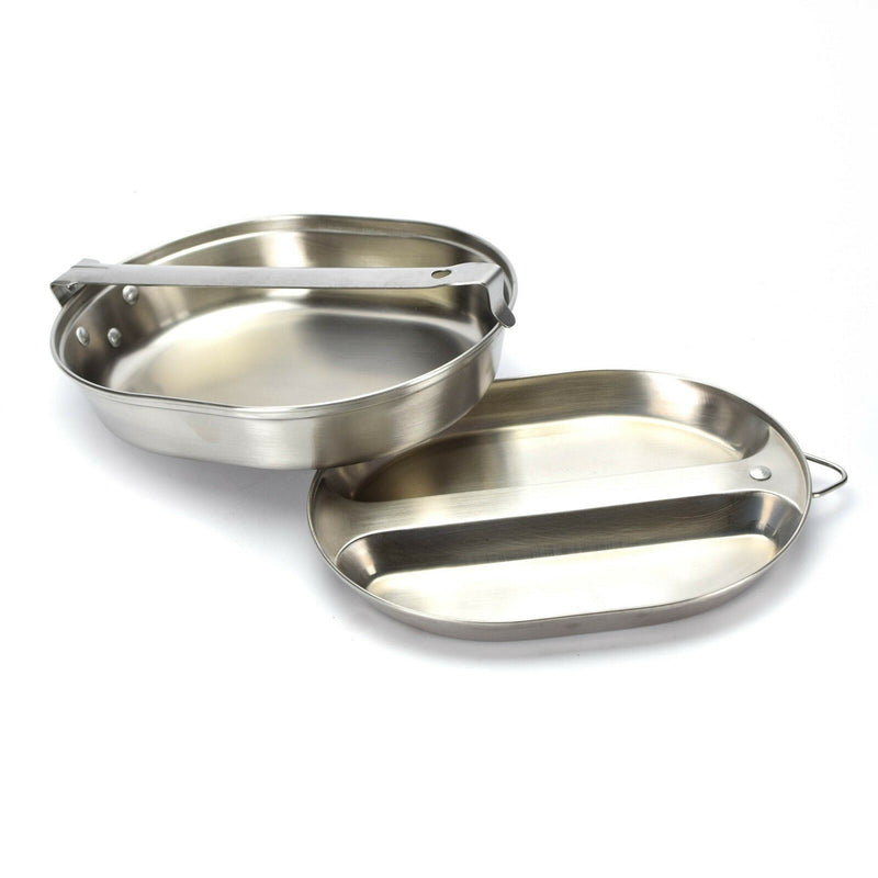 US Army Mess Kit Roestvrij staal Militaire puinhoop Tins Us Style eetgerei Nieuw