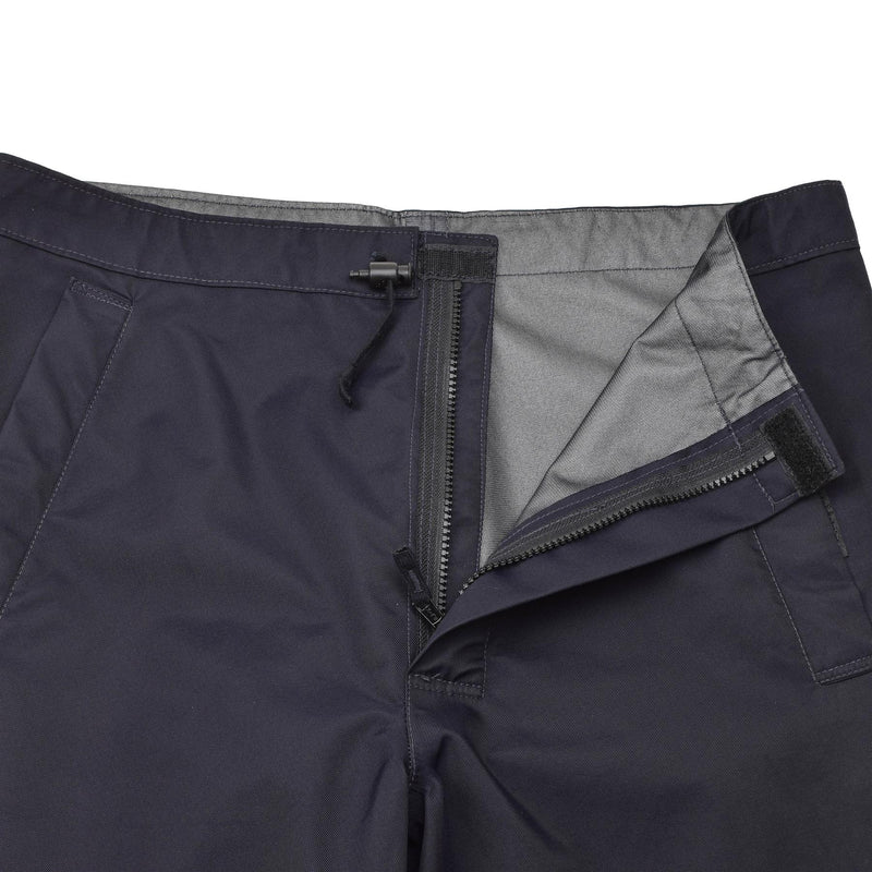 Echte Britse politie Regenbroeken Outdoor Waterdichte natte weerbroek Blauw