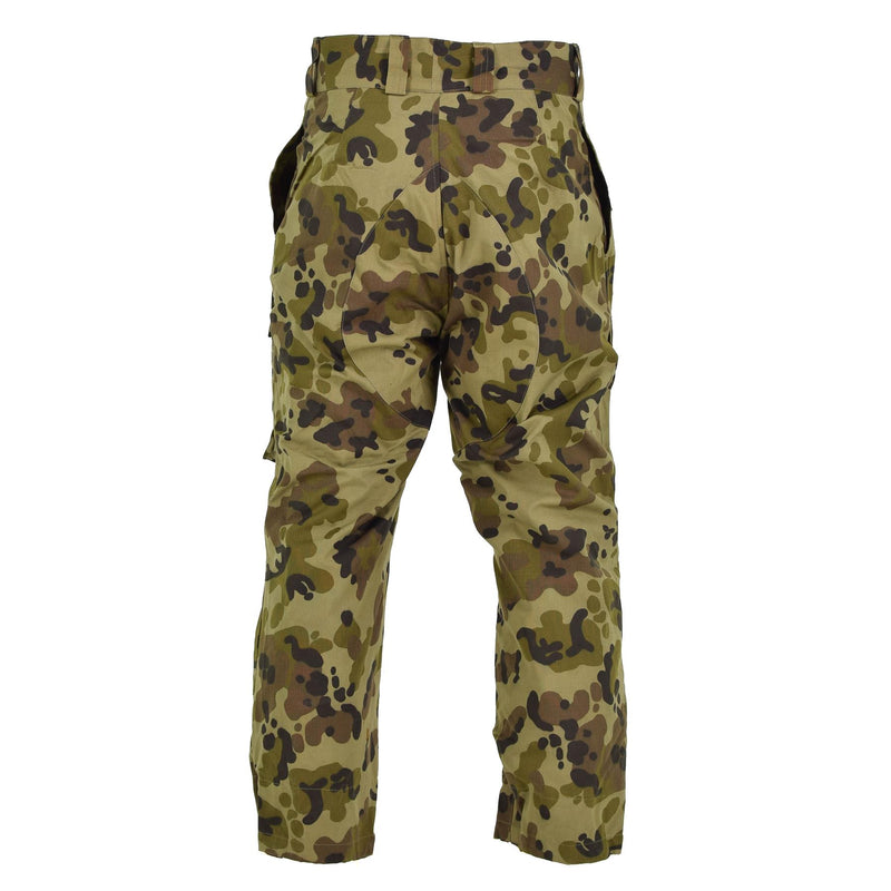 Originele Roemeense veldtroepen broek vlekpatroon camouflage bdu -broeken nieuw