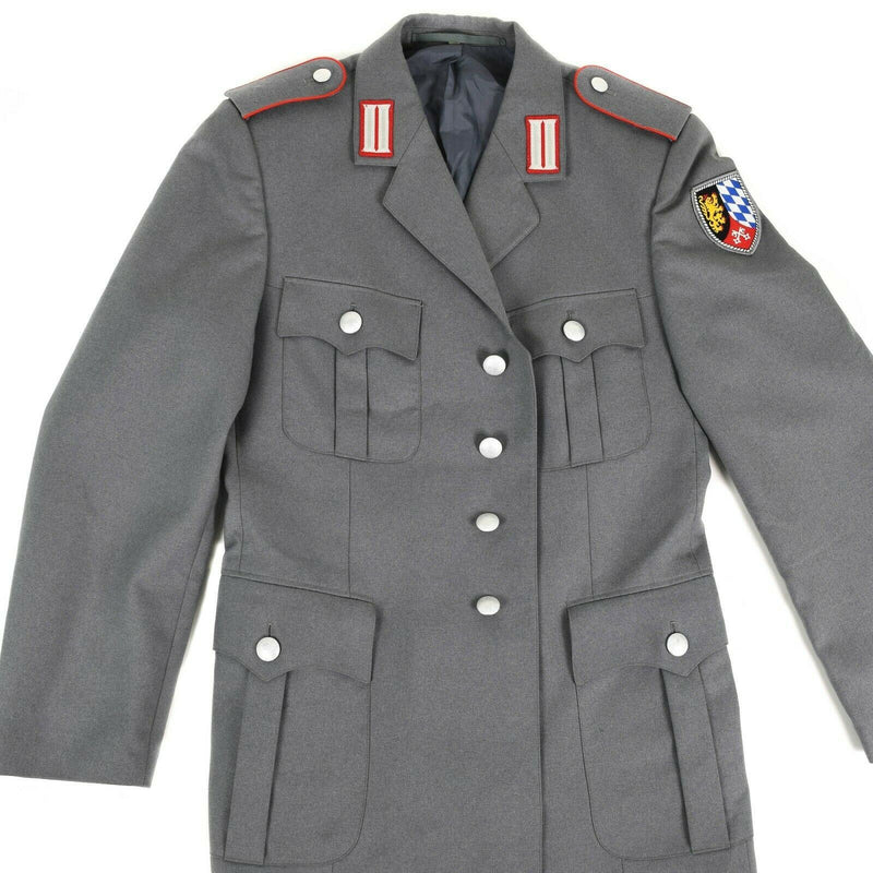 Echt Duitse legerjurk Jacket Grijs formeel uniform nieuw
