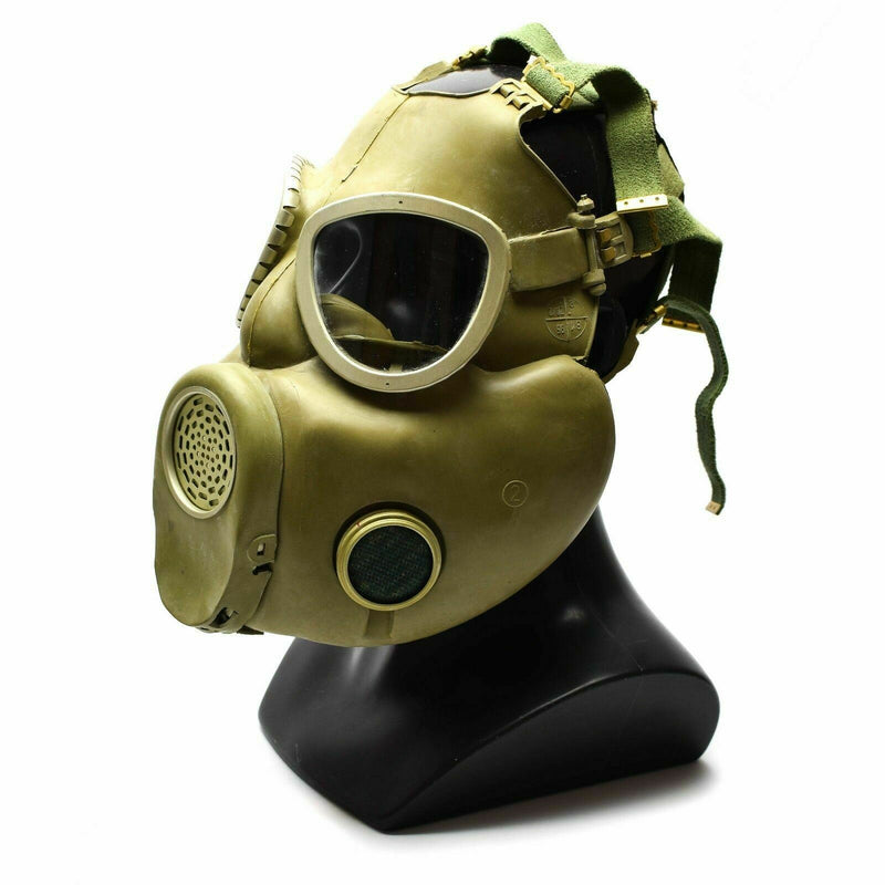 Pools militair gasmasker MP-4 Echte ademhalingschemische grijze olijf OD NIEUW