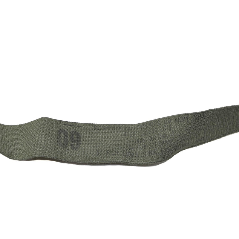 Originele Amerikaanse militaire M1950 Suspenders broek Braces schouderharnas olijf nieuw