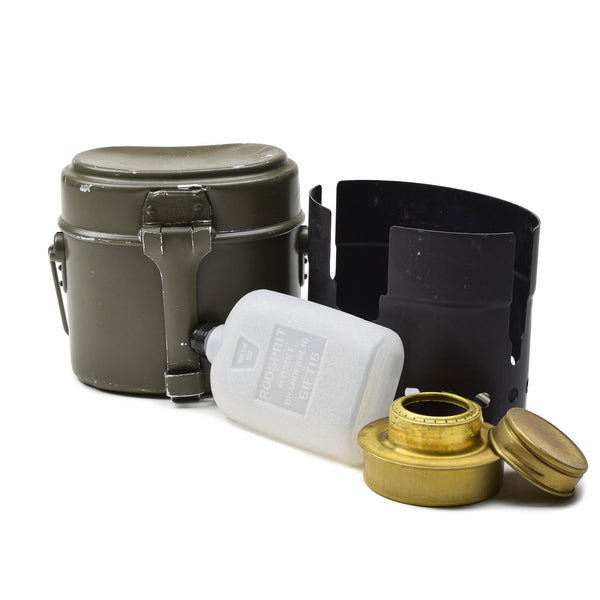 Originele Oostenrijkse puinhoopkit Zweedse Seva Trangia -fornuis Camping Burner voorruit