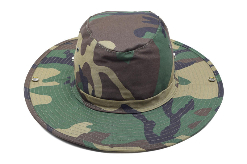 MFH merk militaire bush -stijl hoed zomer Panama Jungle Bucket Cap Woodland nieuw