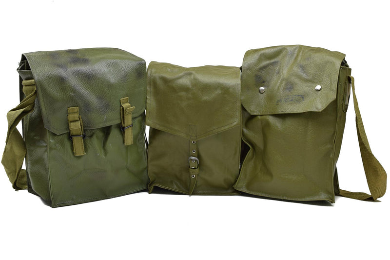 Roemeens M74 Gasmasker Volledig gezicht NBC Aspirator Vintage Olive Militair Surplus