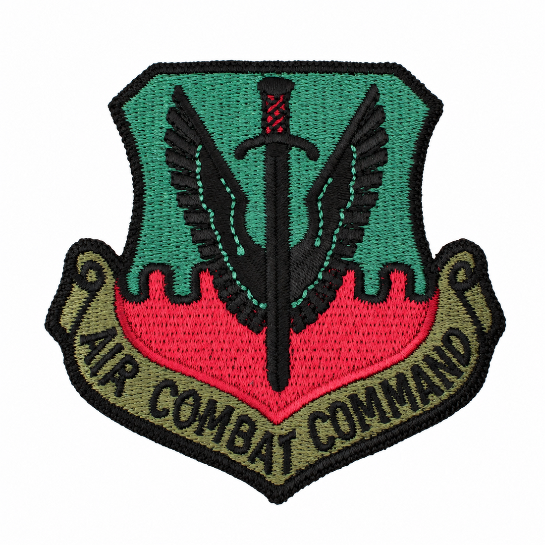 Originele US Air Force ACC Air Combat Command Patch USAF Militair Overschot