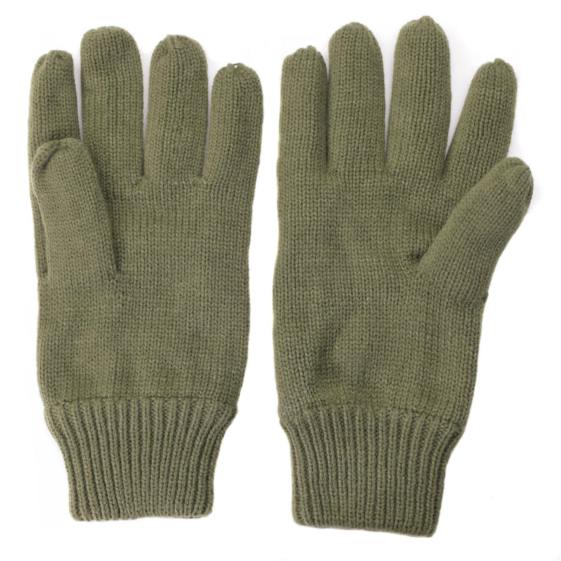 MIL-Tec Handschoenen mannen Warm gebreide Thinsule ™ voering Olive OD Winter Tactical Gear
