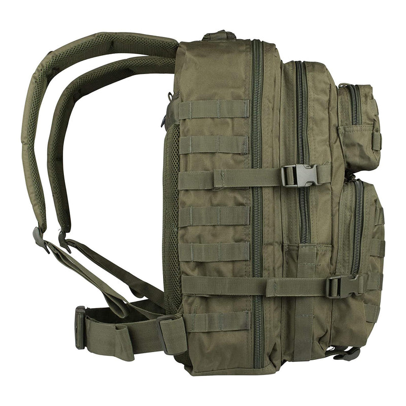 Mil-Tec U.S. Assault Combat Backpack Trekking Hiking Outdoor Rucksack 36L Olive