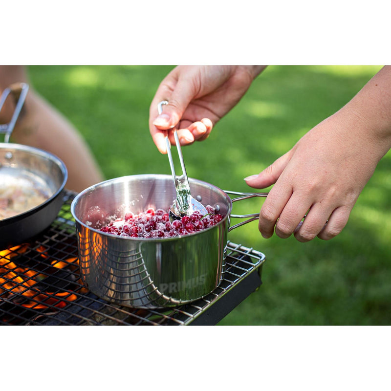 Primus campfire kookset roestvrij staal alles-in-één wandelcamping kookgerei