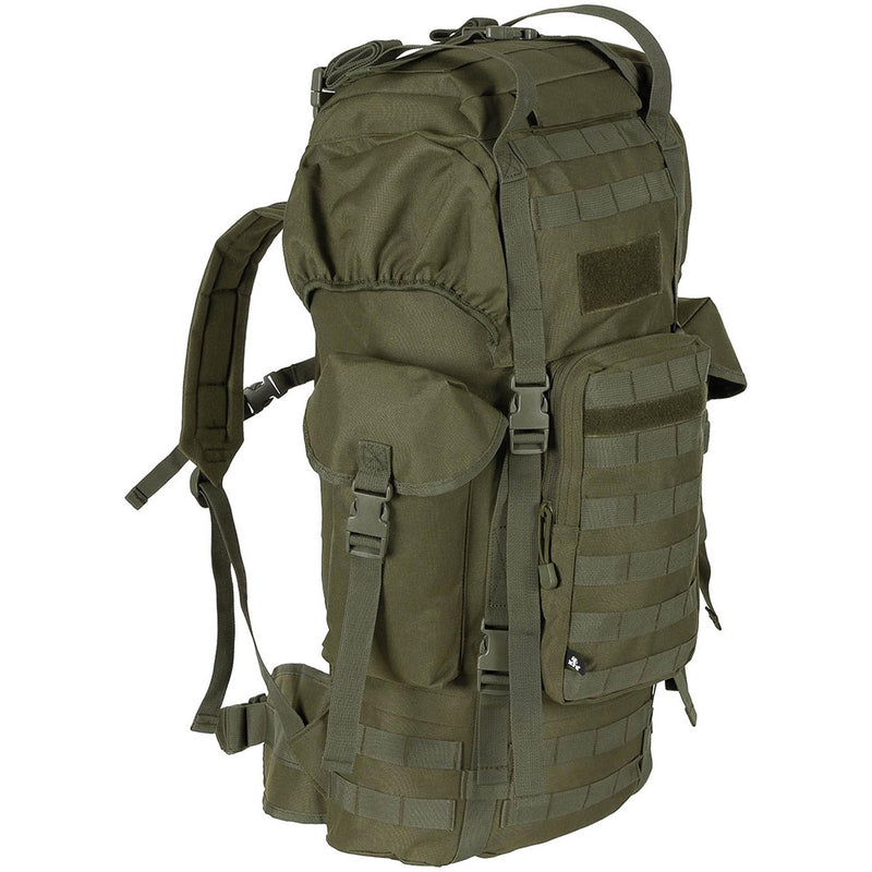 MFH Brand Army BW Combat Tactical Molle 65L Backpack Aluminium Rod Field Bag Nieuw