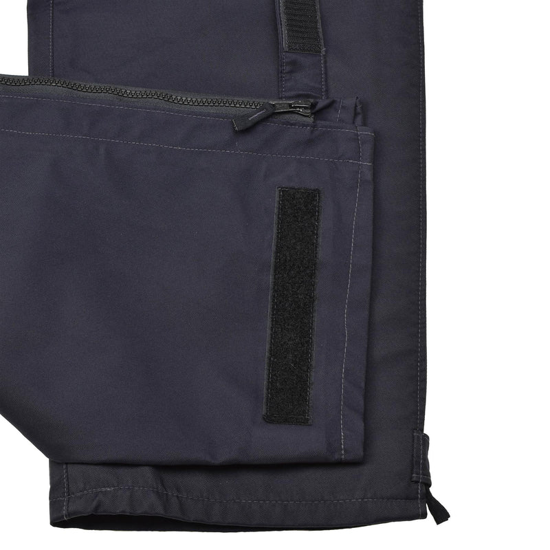 Echte Britse politie Regenbroeken Outdoor Waterdichte natte weerbroek Blauw