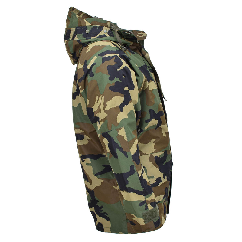 Mil-tec militaire stijl jas nat weer bos 3 lagen winddichte goretex nieuw