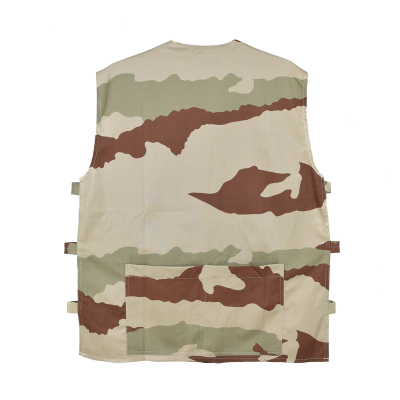 Origineel Frans leger tactisch gevechtshirt gao vest f2 woestijn camouflage nieuw