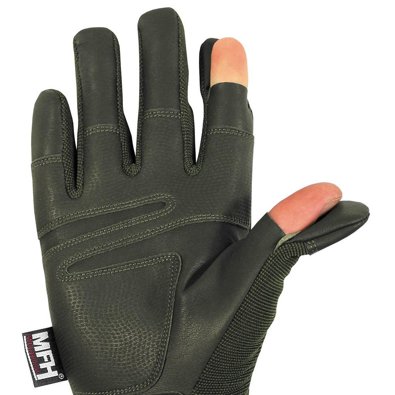 MFH merk militaire stijl tactische handschoenen Missie gevechten olijfvrije vuurvingers