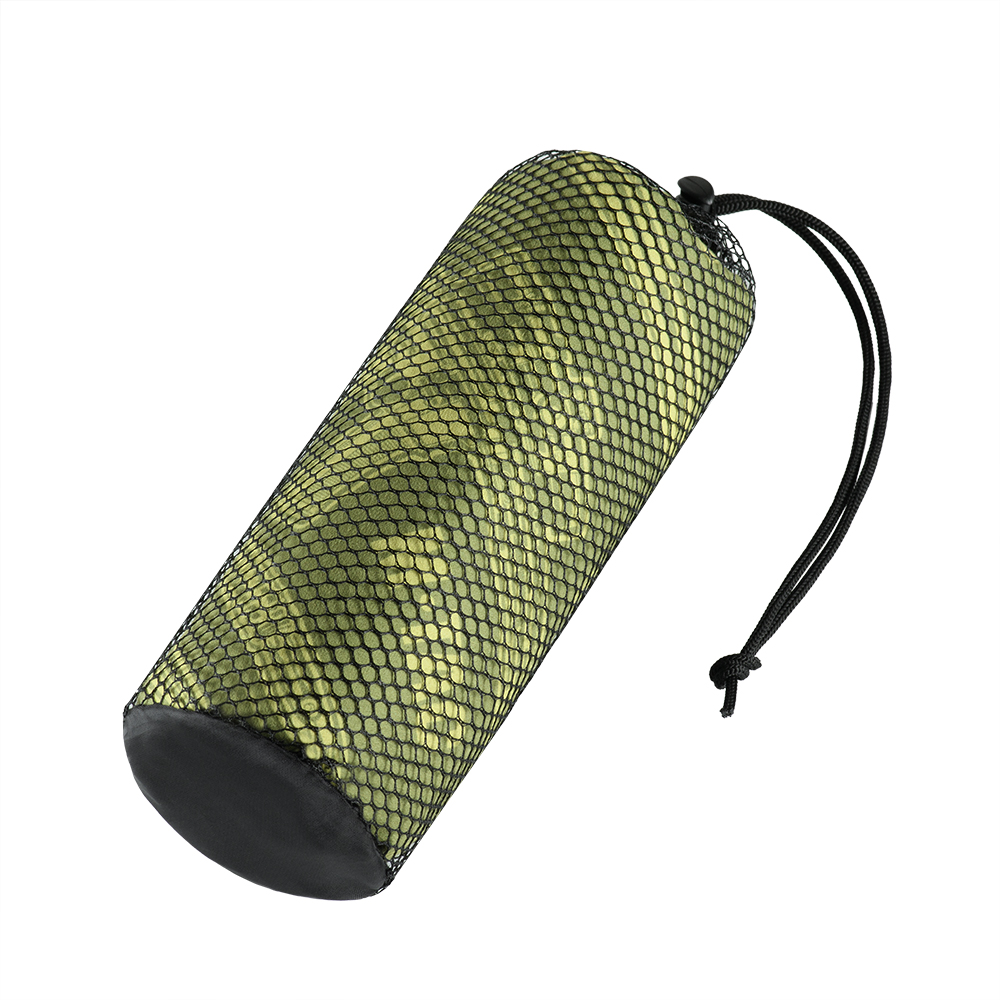 M-TAC microvezelhanddoek 150x75cm sneldrogend buiten reizen kamperen groen