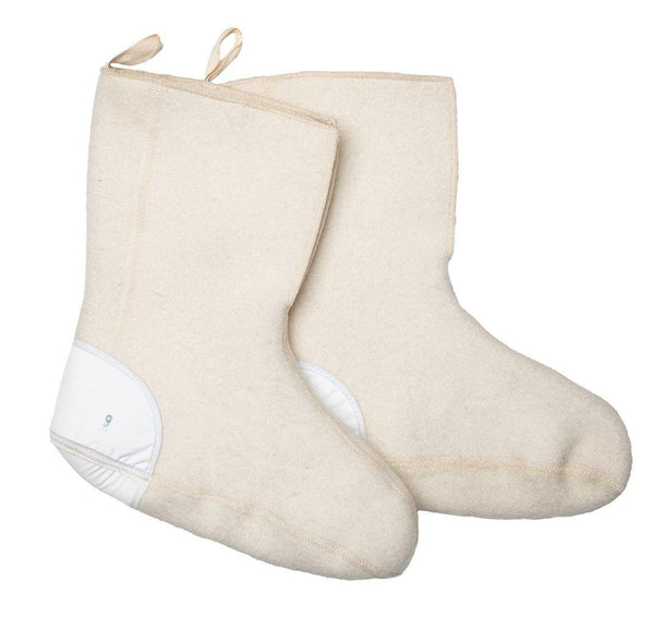 Originele mukluk binnenlaarzen koud weer wol vintage laarzen warme voering wit nieuw