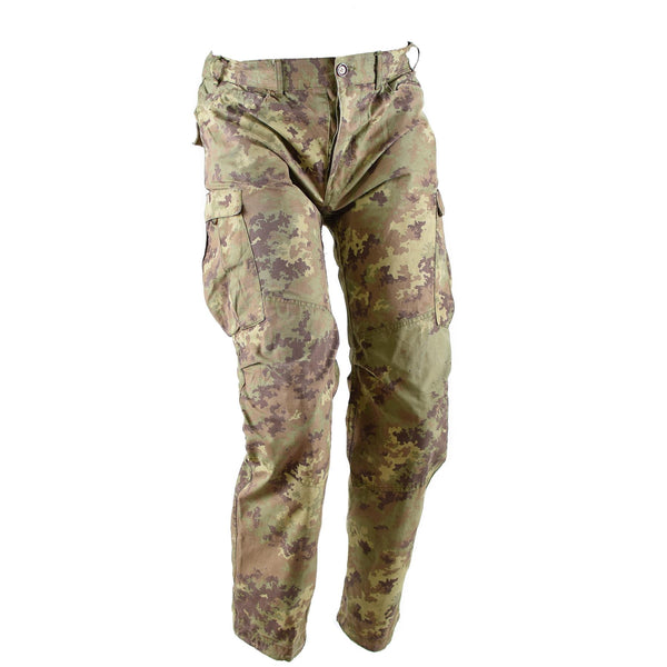 Echt Italiaans leger RIP Stop Desert Vegetato Camo -broek Combat Field broek