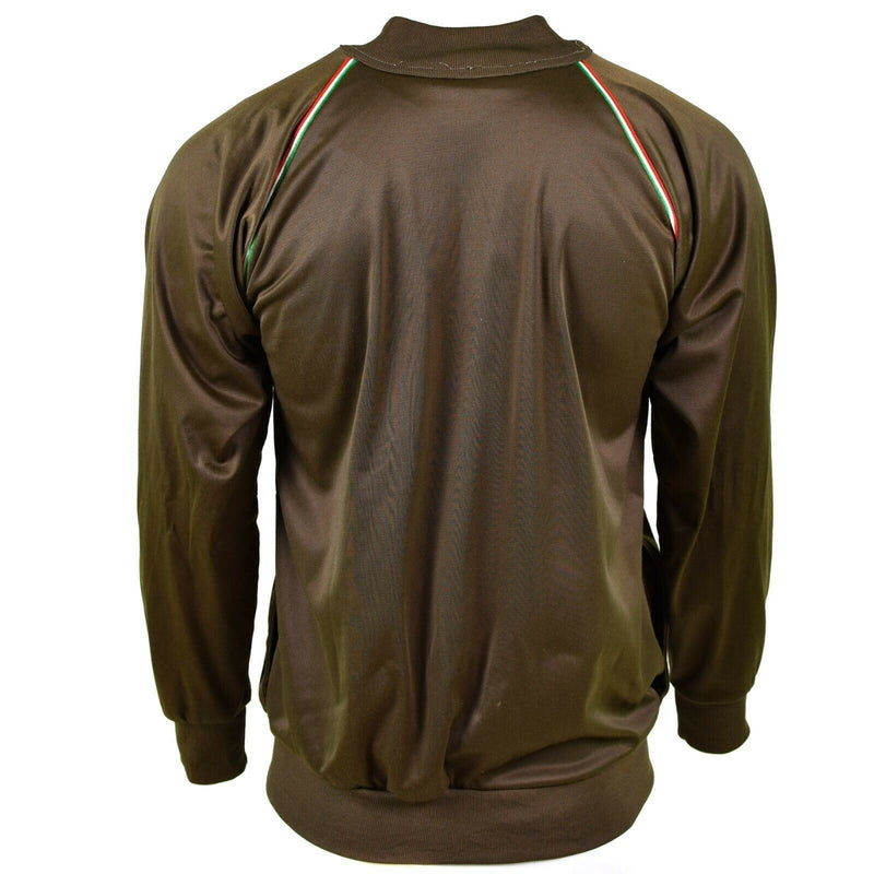 Echt Italiaans leger training trainingspak top jas militaire sport vintage
