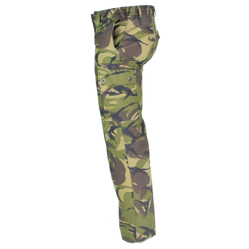 Echte Nederlandse leger gevechtsbroek Militair Woodland Camo -broek Nieuw