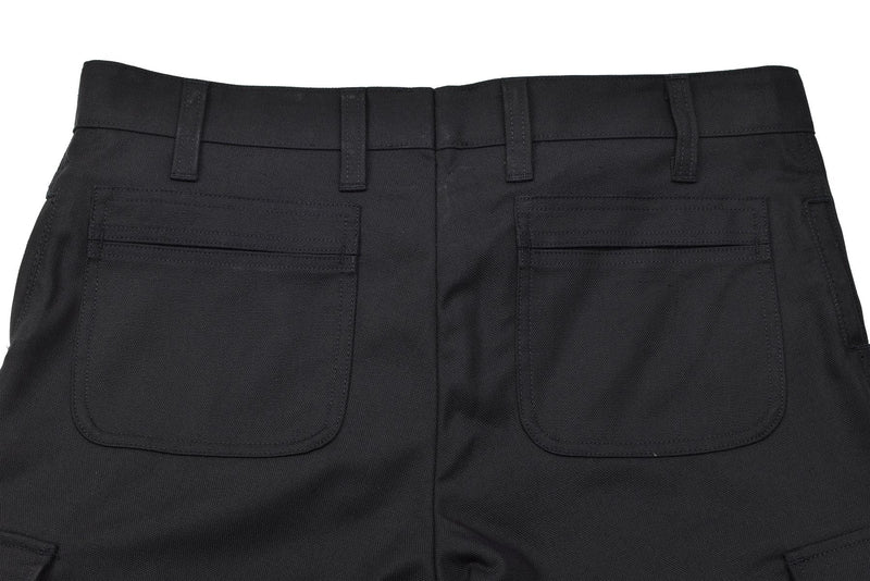 Originele Denemarken militaire zwarte werkbroek D-ring broek sterk duurzaam nieuw