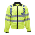 Originele Schotse gemeenschap vrijwilliger hi-vis jas reflecterende gele werkkleding