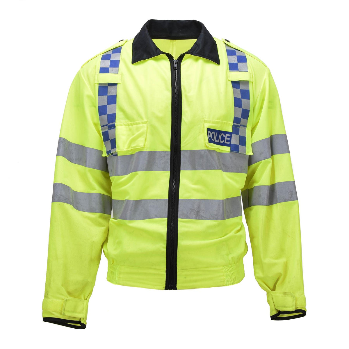 Originele Schotse gemeenschap vrijwilliger hi-vis jas reflecterende gele werkkleding