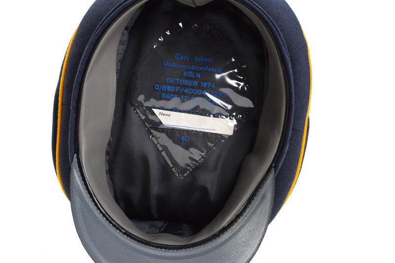 Echte Duitse viziercap van het leger. Air Forces Military Peaked Hat Luftware Nieuw
