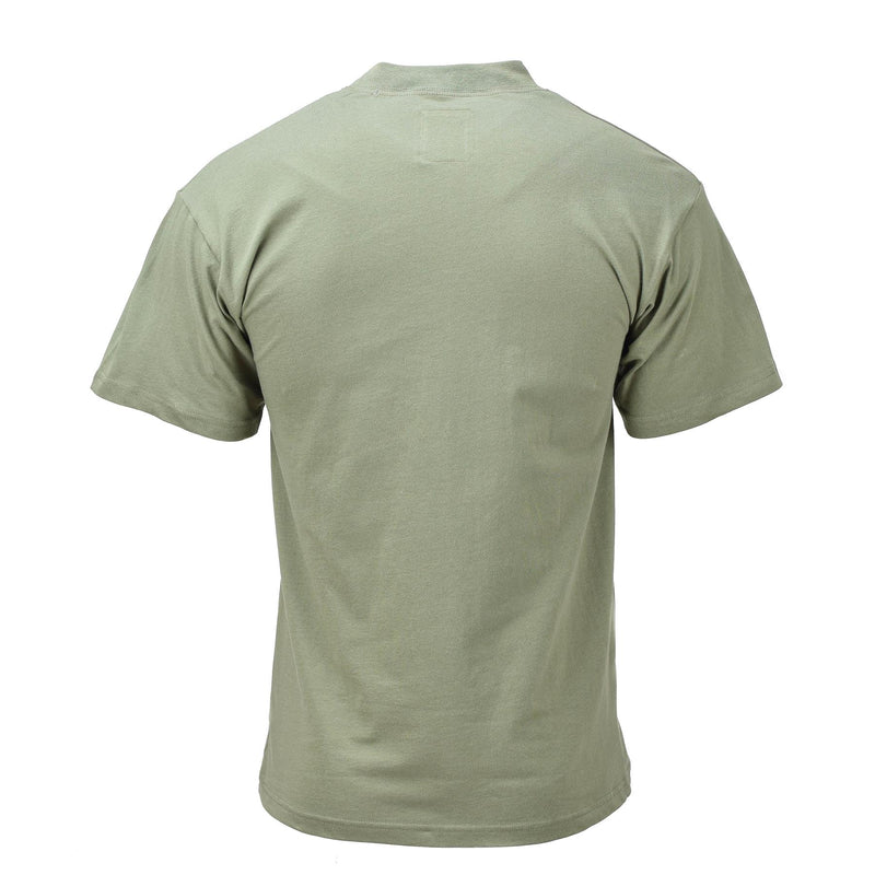 Echt Tsjechisch leger t-shirt olijf od groen ondergoed eerste laag veld shirt nieuw