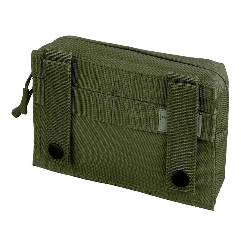 Mil-Tec laser gesneden hulpprogramma riem zakje molle type webbing tactische tas kleine olijf