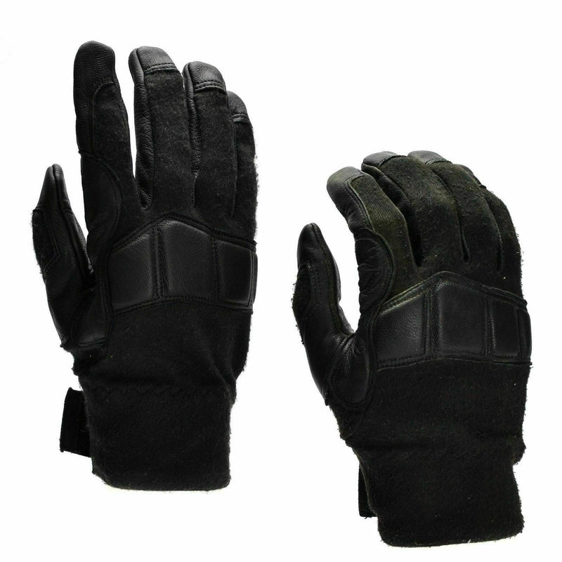 Originele Oostenrijkse leger gevecht tactische handschoenen lederen nomex militaire handschoenen