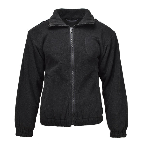 Originele Nederlandse militaire politie Fleece Jacket Warm Sweater Winter Jumper Black