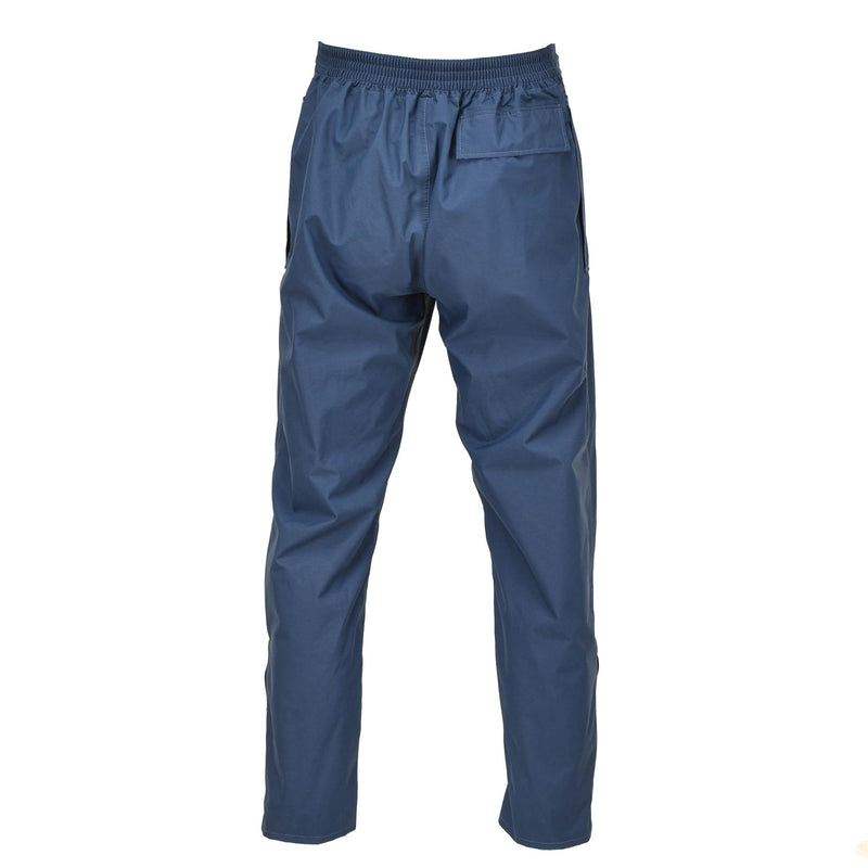 Originele Britse Royal Air Force broek Waterdicht Blue Raf nat weerbroek