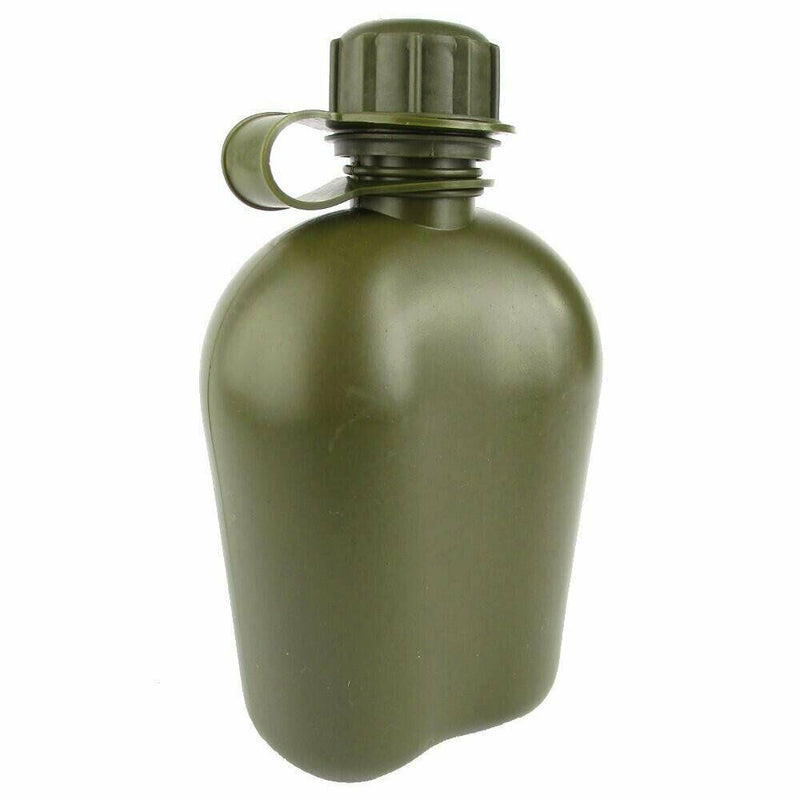Amerikaanse legerstijl kantine M1 waterfles met Cover Cup & Alice Clips US Military
