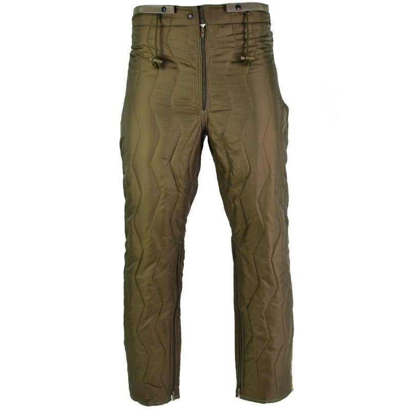 Origineel Duits leger gewatteerde broek voering broek innerlijke warmere thermische winter od