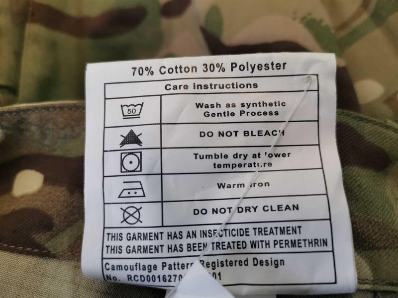 Echte Britse leger broek Militaire gevecht MTP -vracht Matige broek Nieuw