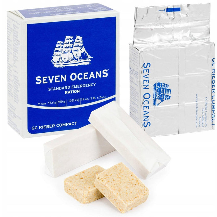 BCB Seven oceans koekje noodvoedselrantsoen maaltijd survival wandelen prepper 2 stuks - GoMilitar
