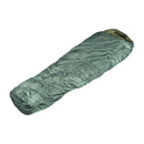 BCB The Olif 5 summer sleeping bag in green, water-resistant and breathable for camping comfort.
