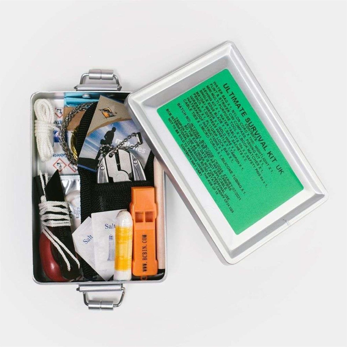 BCB Ultimate Survival Kit Camping Hiking Outdoor Emergency Set Volledig pakket