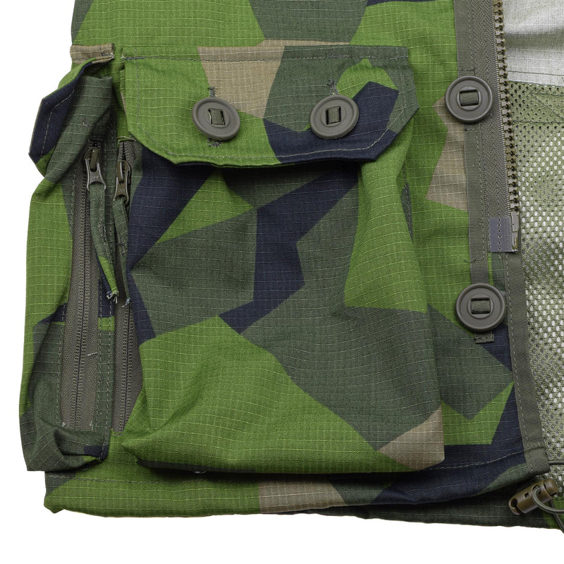 Tacgear Brand Militaire stijl Ripstop Commando Smock Jacket Splinter Camo Fullzip
