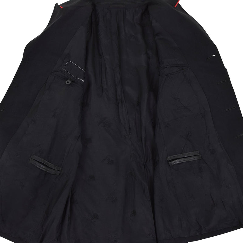 Origineel Italiaans militair politiejas Officiële officier formeel zwart uniform