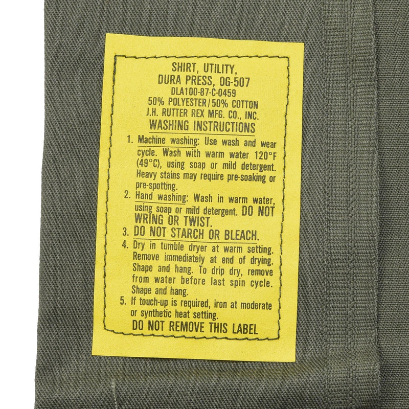 Origineel Amerikaanse leger lange mouw tactisch shirt olijf vermoeidheid militair veld nieuw