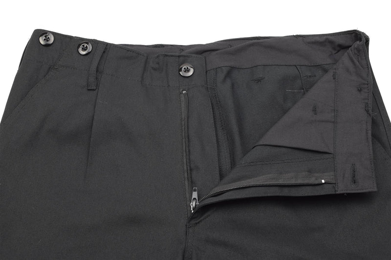 Duitse legerstijl BDU vrachtbroek Zwart duurzame gevechtsuniform klassieke broek