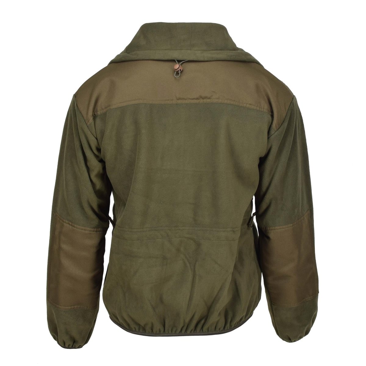 Blochl -merk Oostenrijkse militaire stijl fleece jas hoge nek vol ritssluiting ademend