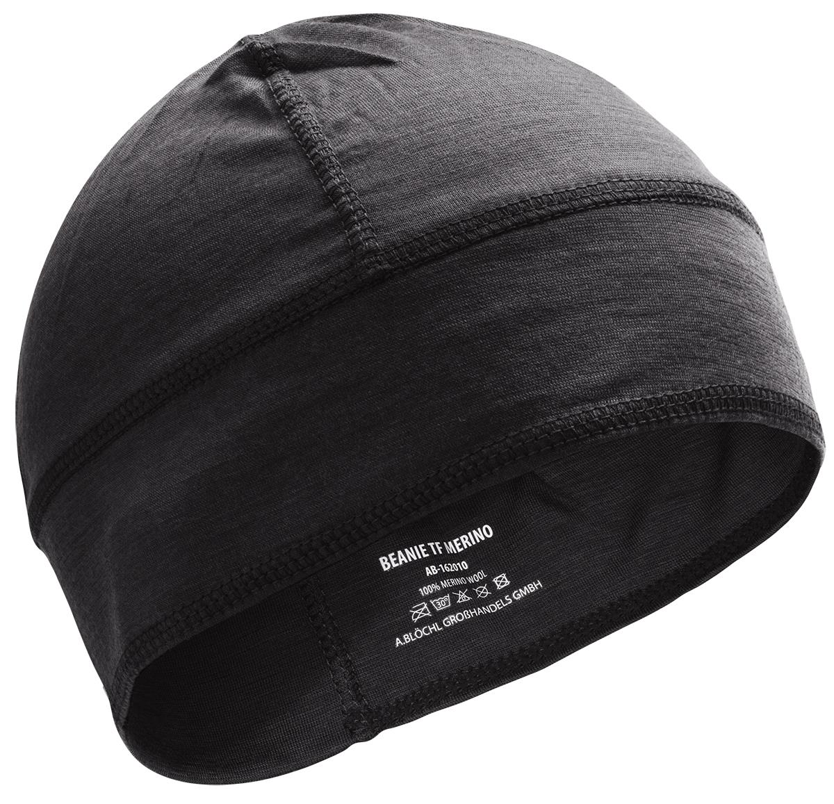 Blochl Brand Militaire stijl Beanie Merino Wool Ademend horloghoed Zwart nieuw