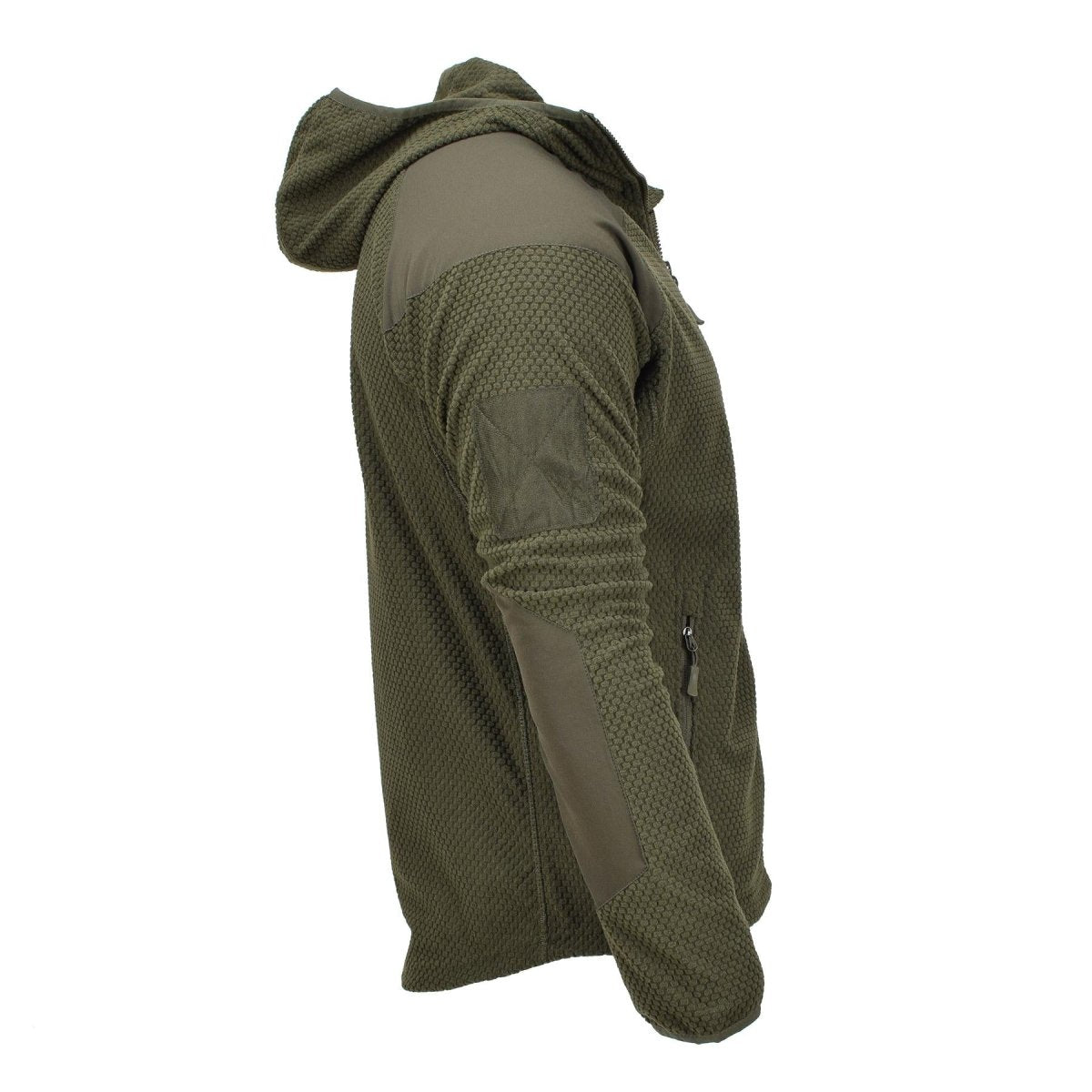 Blochl Brand Militaire stijl Fleece thermisch jasje kappert gewapend olijfnieuw