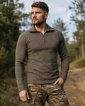Blochl Brand Militaire stijl Jersey Shirts Thermal High Neck Undershirts Nieuw